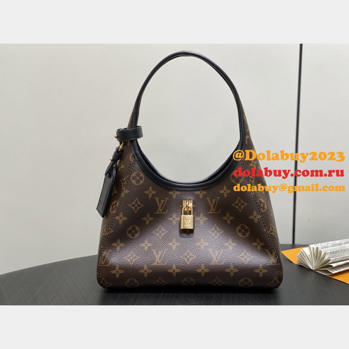 Louis Vuitton Replica M12940 The Drop PM Monogram Canvas Handbag