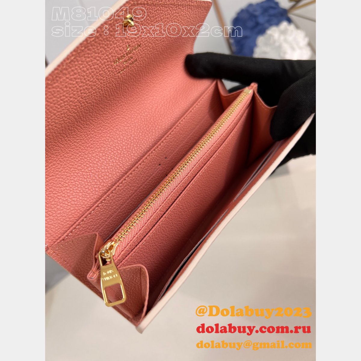 Louis Vuitton Replica M81049 Sarah Wallet Inspired Dolabuy