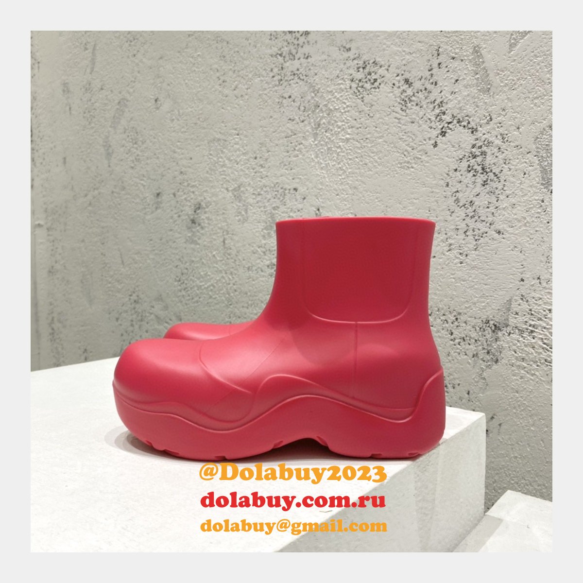 best top quality replica b0tte*a Ven*ta rain boots dupe shoes