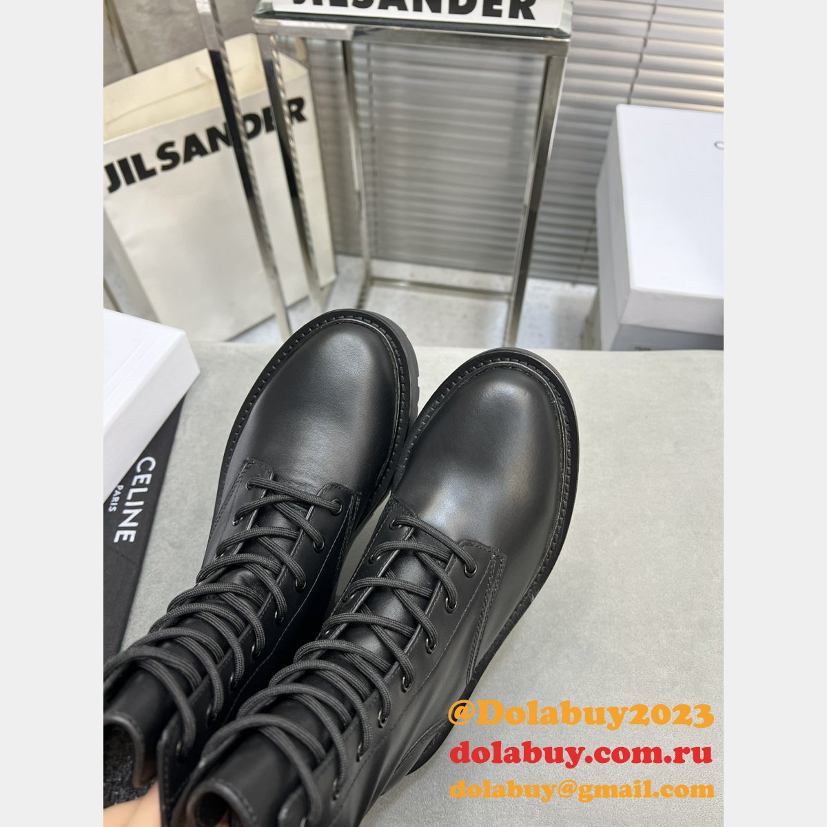 Find Celine Boots Triomphe Replica Designer Shoes
