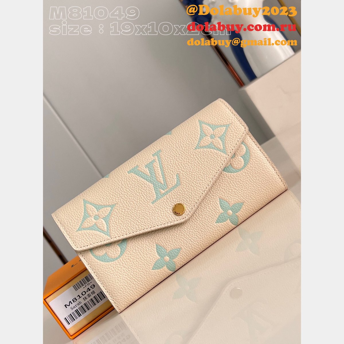 Louis Vuitton Replica M81049 Sarah Wallet Inspired Dolabuy