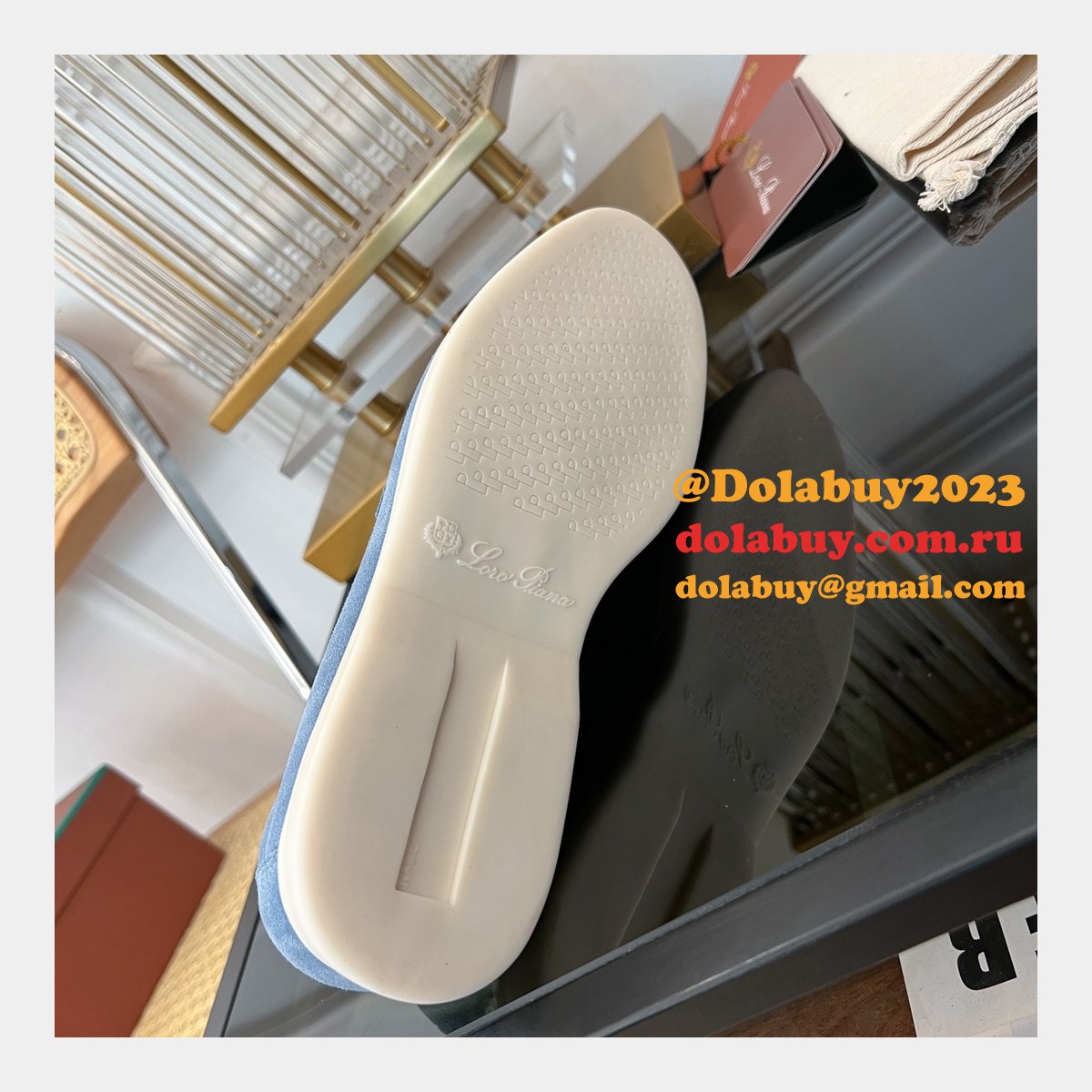 First Copy Loro Piana Replica 2023 Retro Casual Shoes