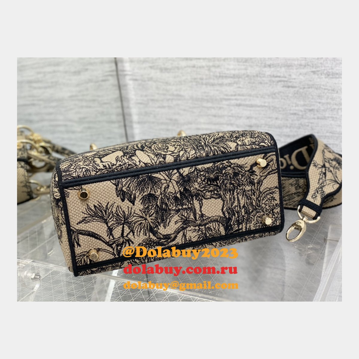 Christian Dior Perfect Designer Replica Lady Dior 24cm Handbags