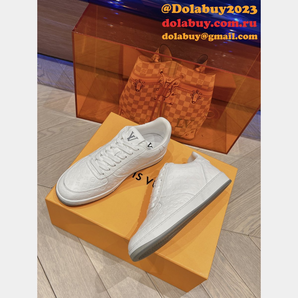 Best Luxury Rivoli Sneaker INSPIRED LOUIS VUITTON