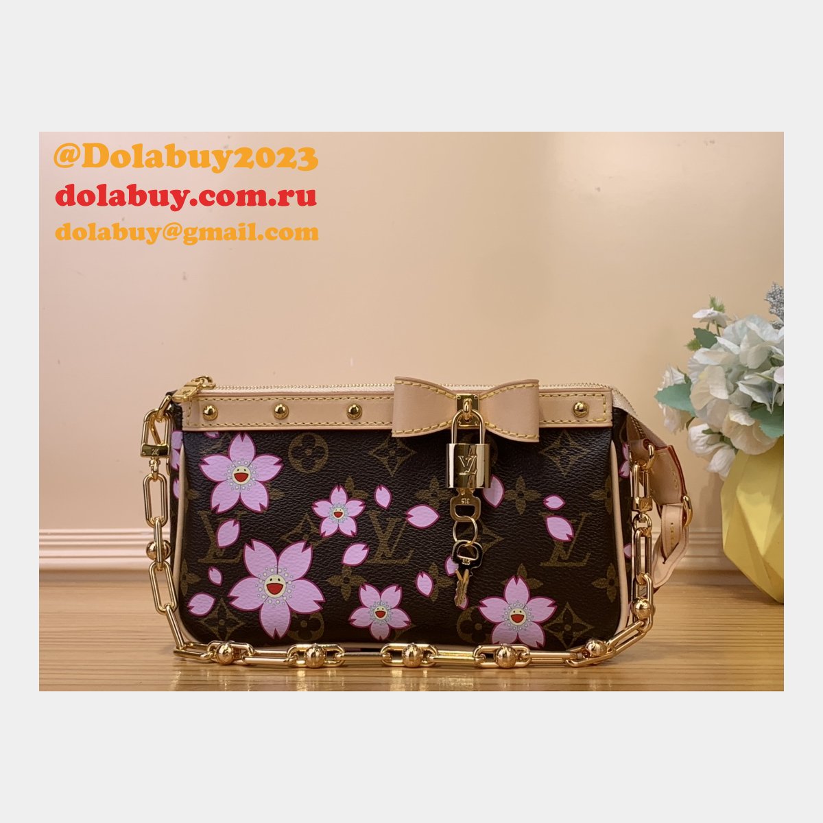 Louis Vuitton LV x TM Pochette Accessoires Monogram M13666 Bag