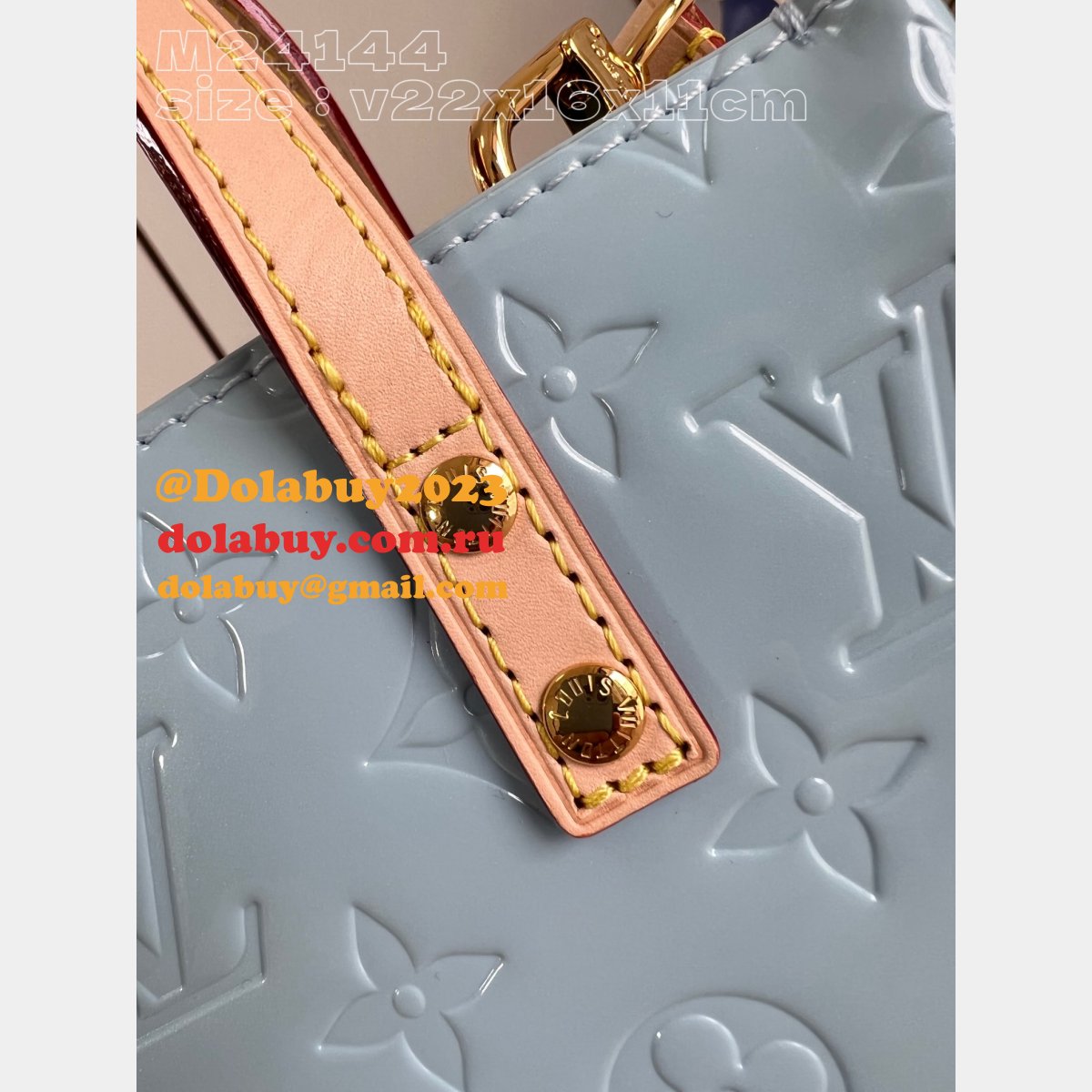 Reade New Monogram Vernis M24144/M24028 Order Replica Louis Vuitton Bag
