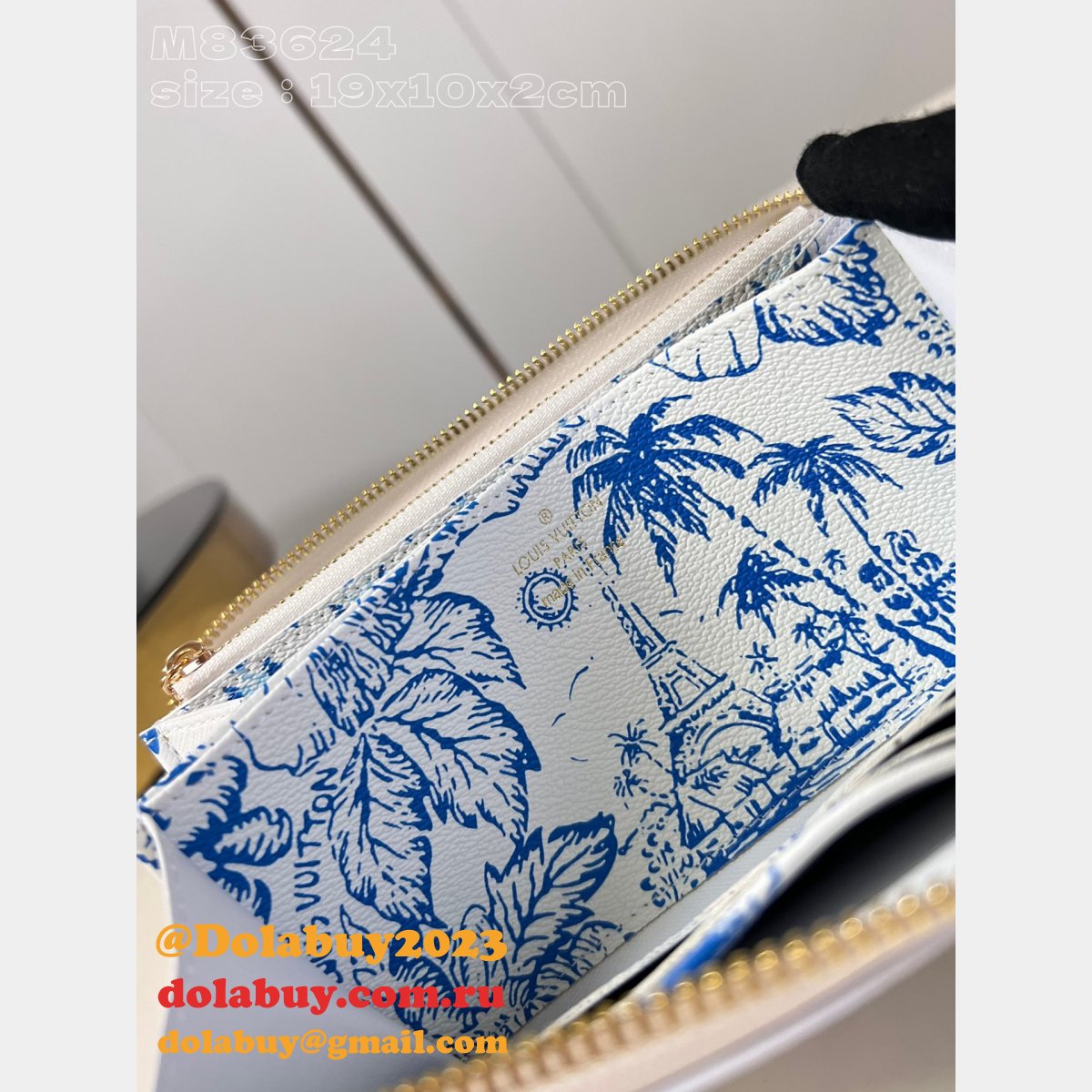 Designer Louis Vuitton Cheap Duplicate M83624/M11455 Zippy Wallet