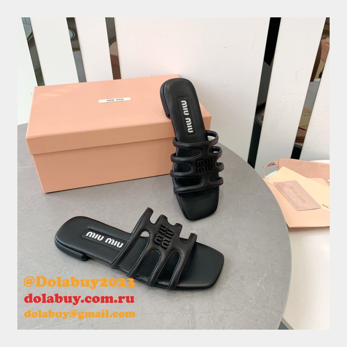 Wholesale MiuMiu Octopus Sandals Top Quality Shoes
