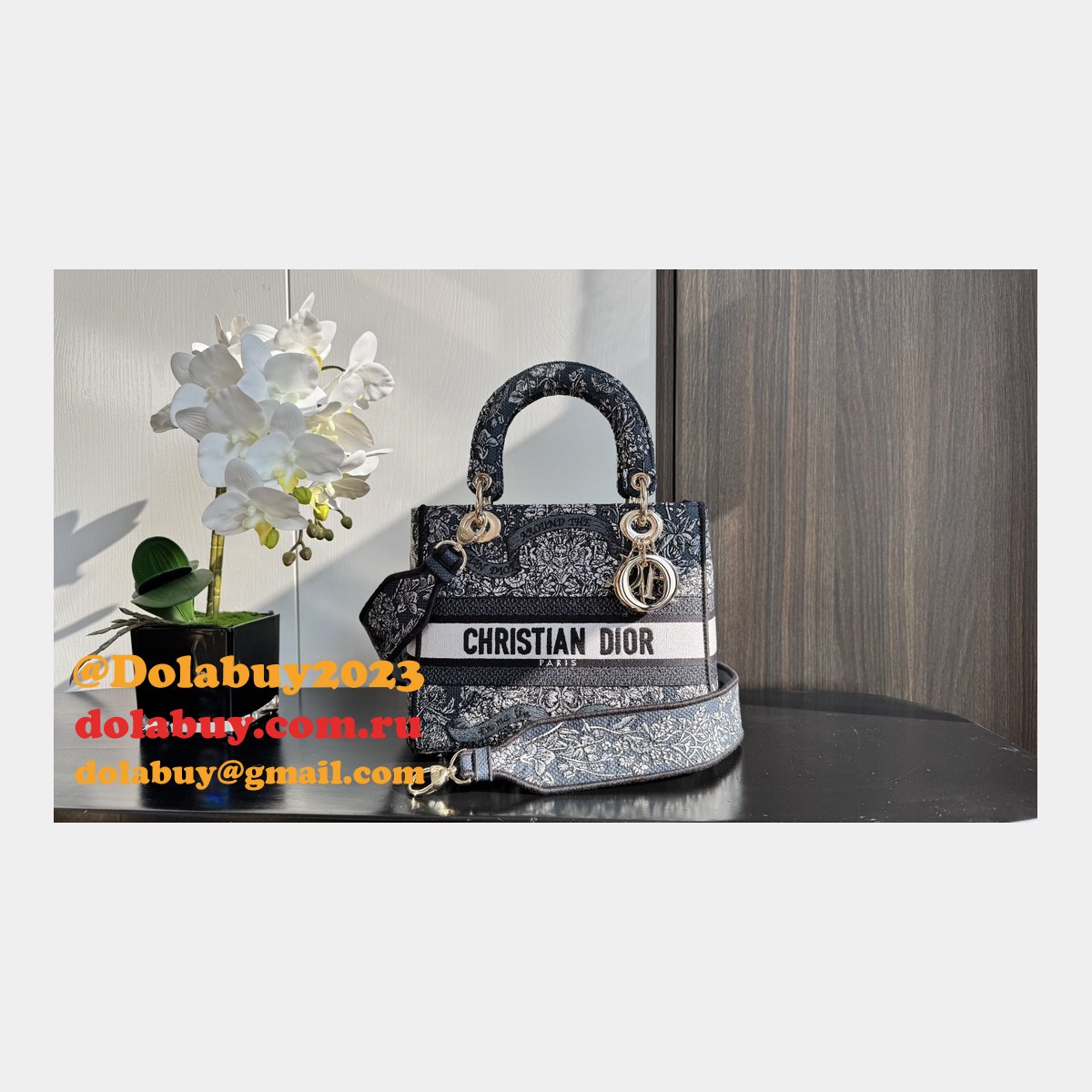 Exquisite Lady Dior 24cm Replica - Unmatched Elegance & Craftsmanship