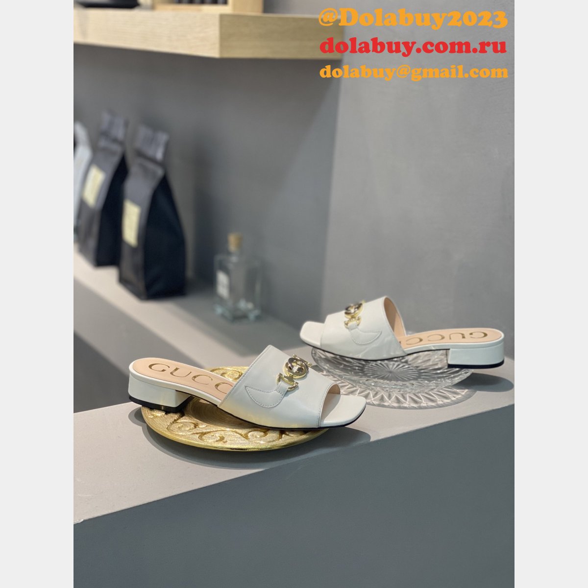 replica G*u*i women slippers