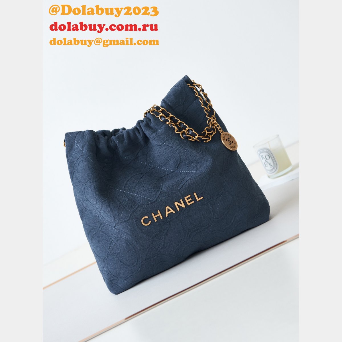 High Quality CC hobo velvet AS3261 2023S 22 bag