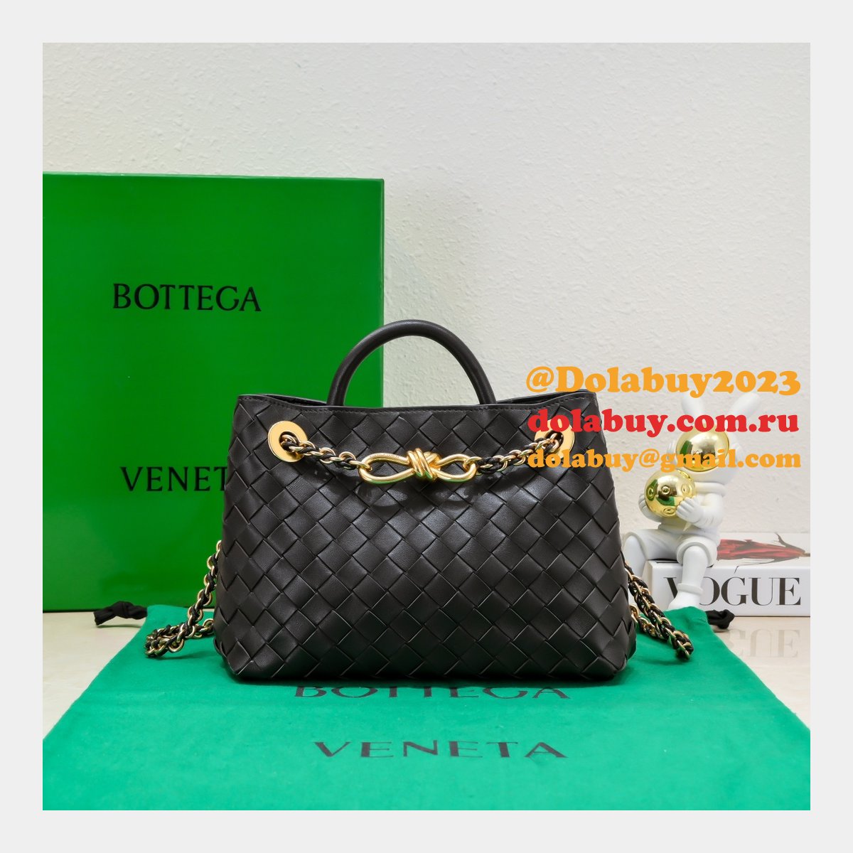 top quality b0tte*a Ven*ta andiamo small 25cm tote bag