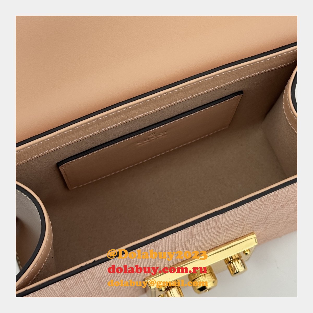 luxury padlock G*u*i copy gg shoulder 409487 bag