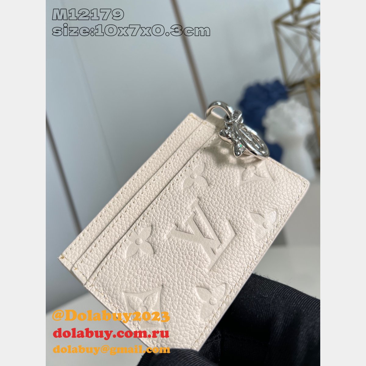 Louis Vuitton Replica LV Charms Card Holder M12178 Bag