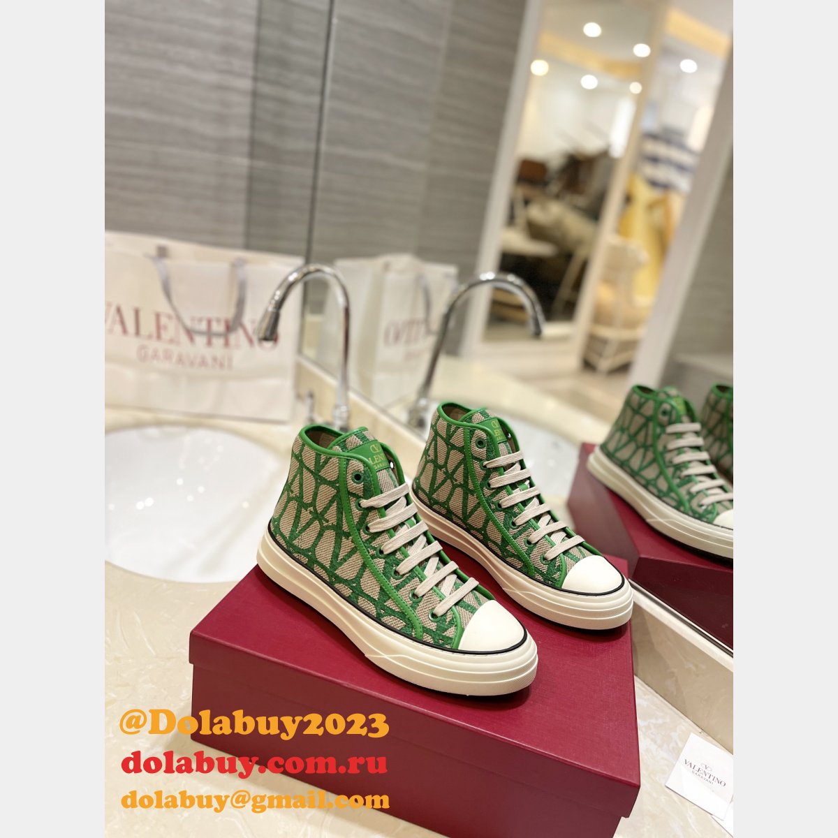 Valentino Sports Shoes Replica Factory Outlet Store Sale