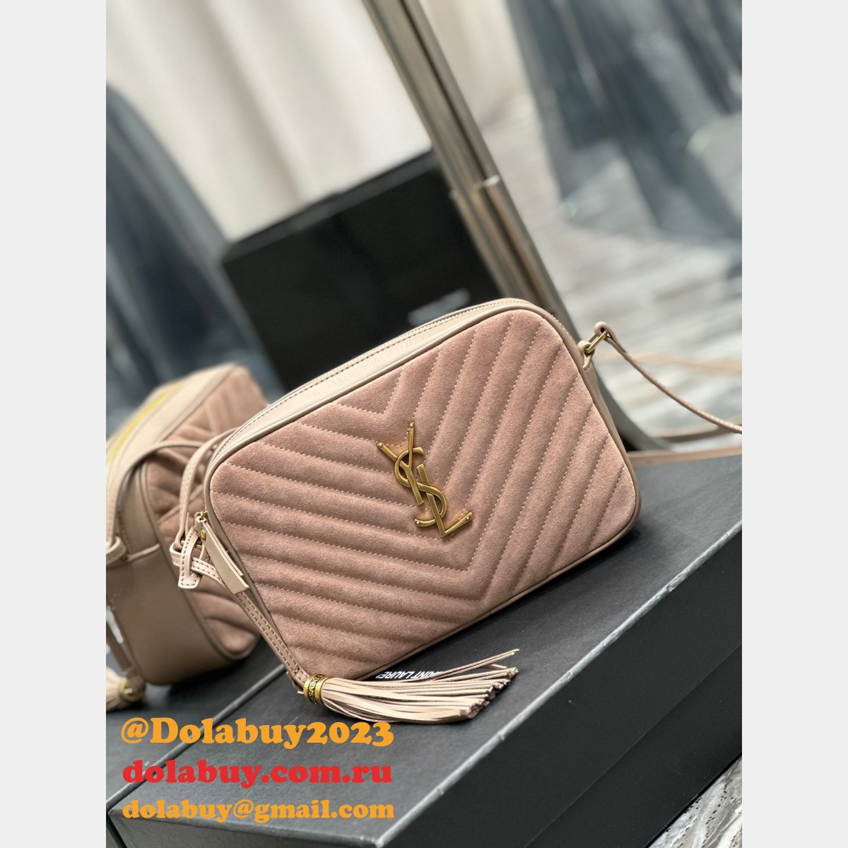 Saint Laurent 520534 Perfect Lou Camera Shoulder Cheap Bag