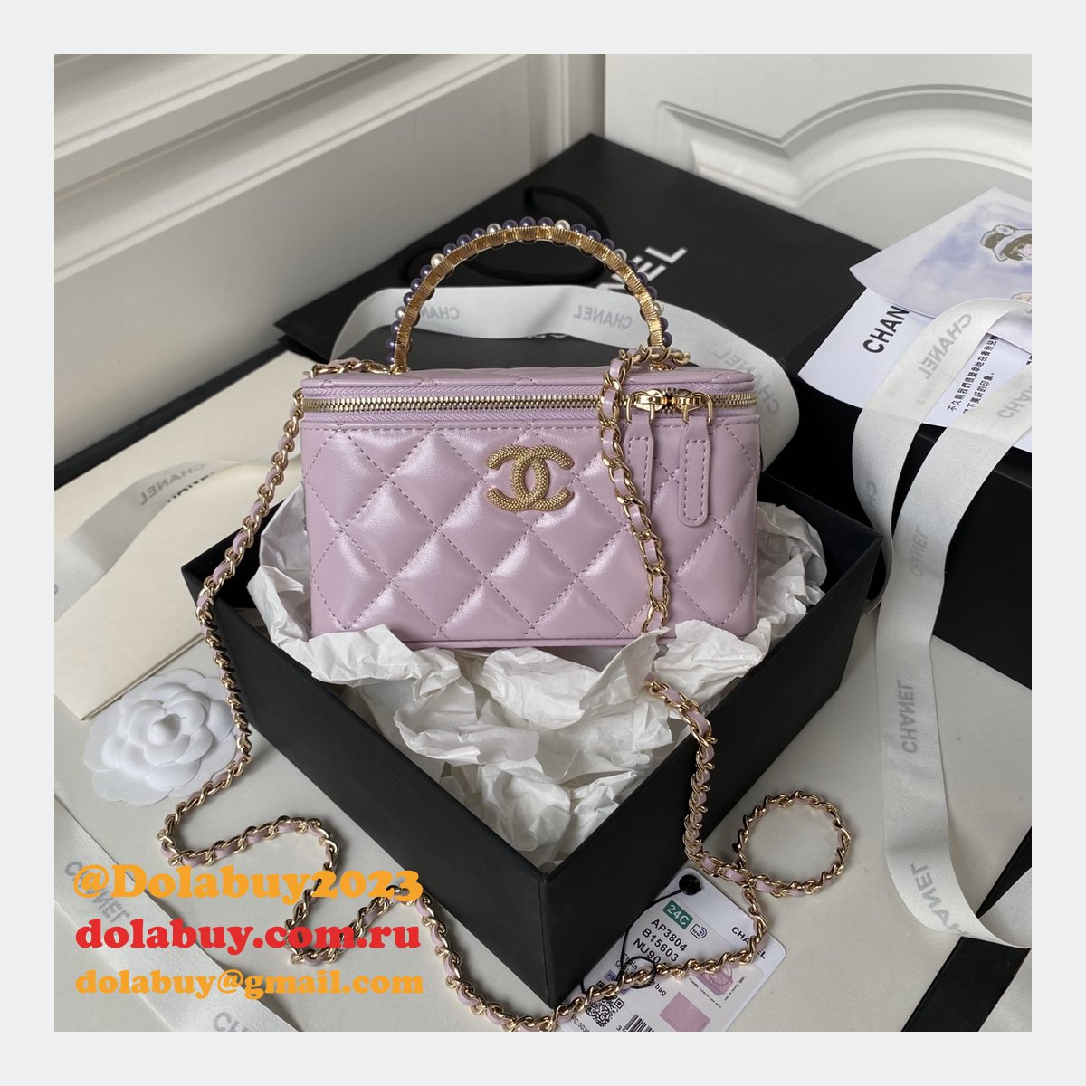 UK Fake Designer Makeup Beauty Vanity Ap3804 Bag