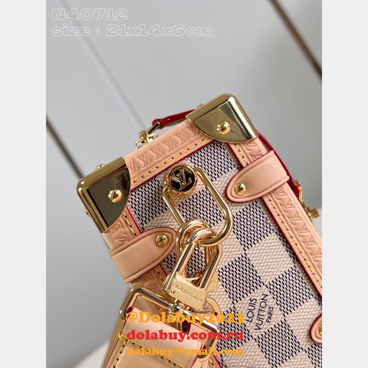 Wholesale Louis Vuitton N40712 Side Trunk MM Top Quality Bag