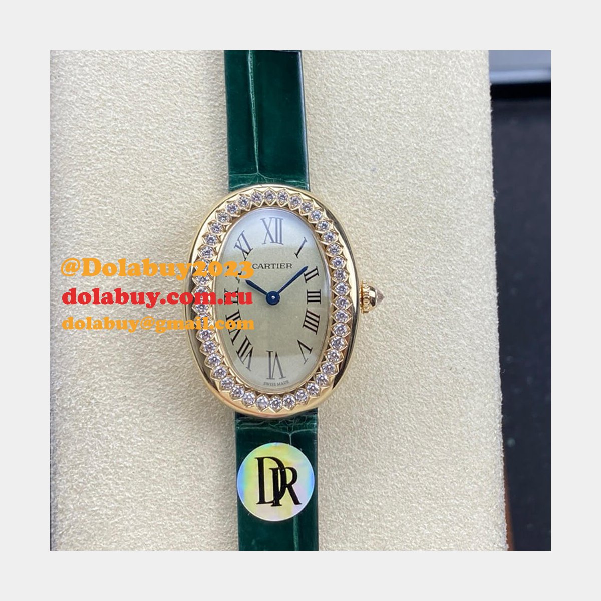 Cartier Small Baignoire watch