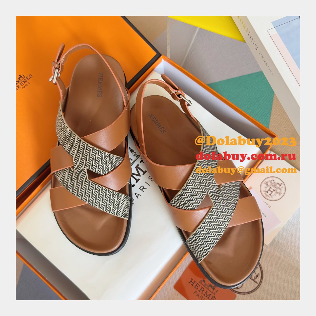 7 Star Hermes Kazimir Women Sandal