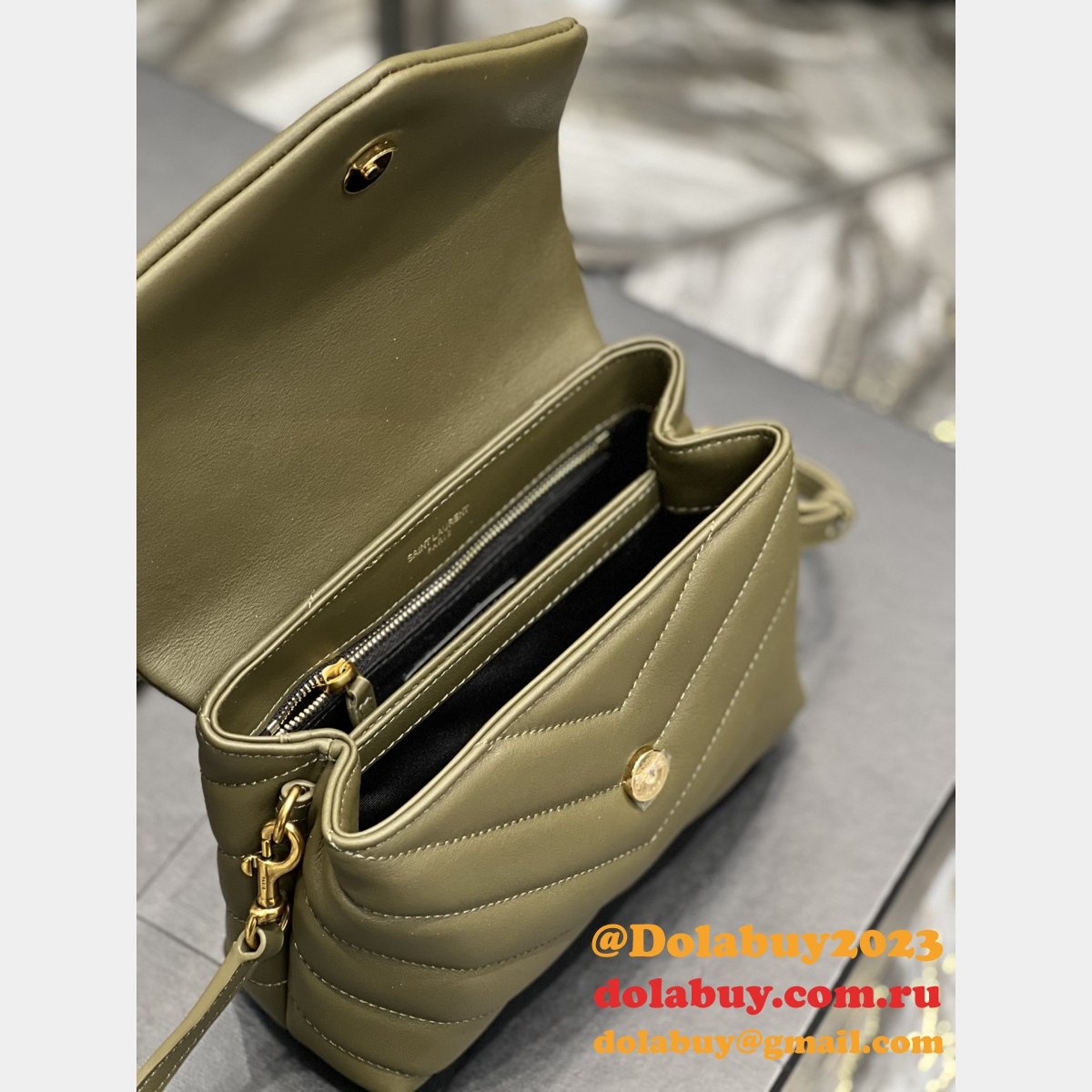 REPLICA YSL 467072 LOULOU SHOULDER BAG 20CM