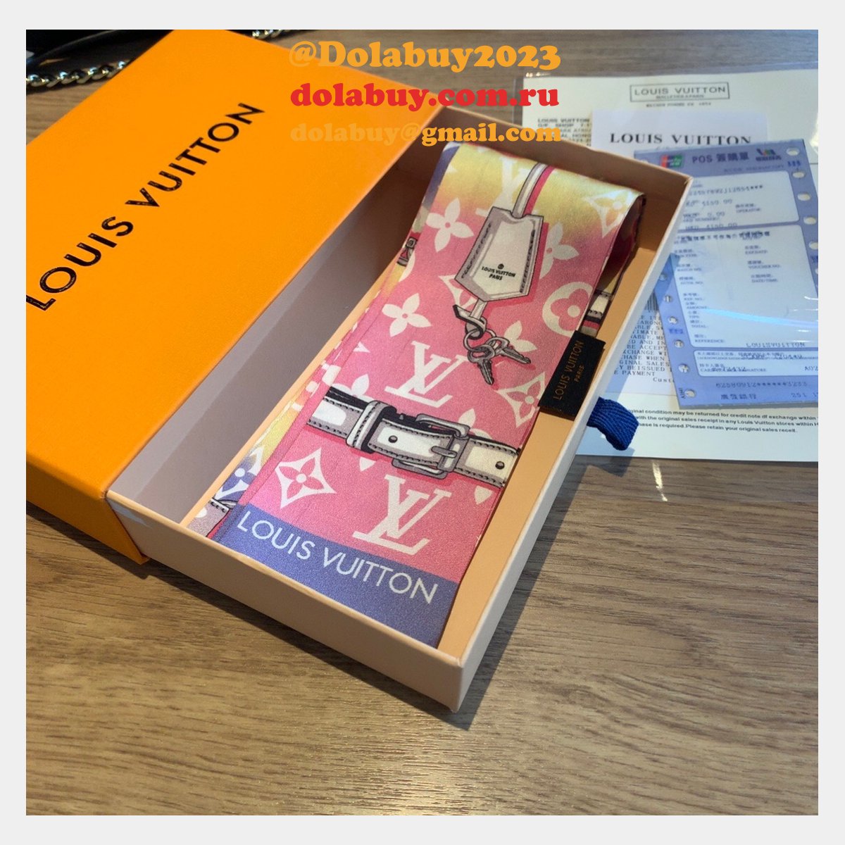 Top Quality Louis Vuitton Monogram Scarves