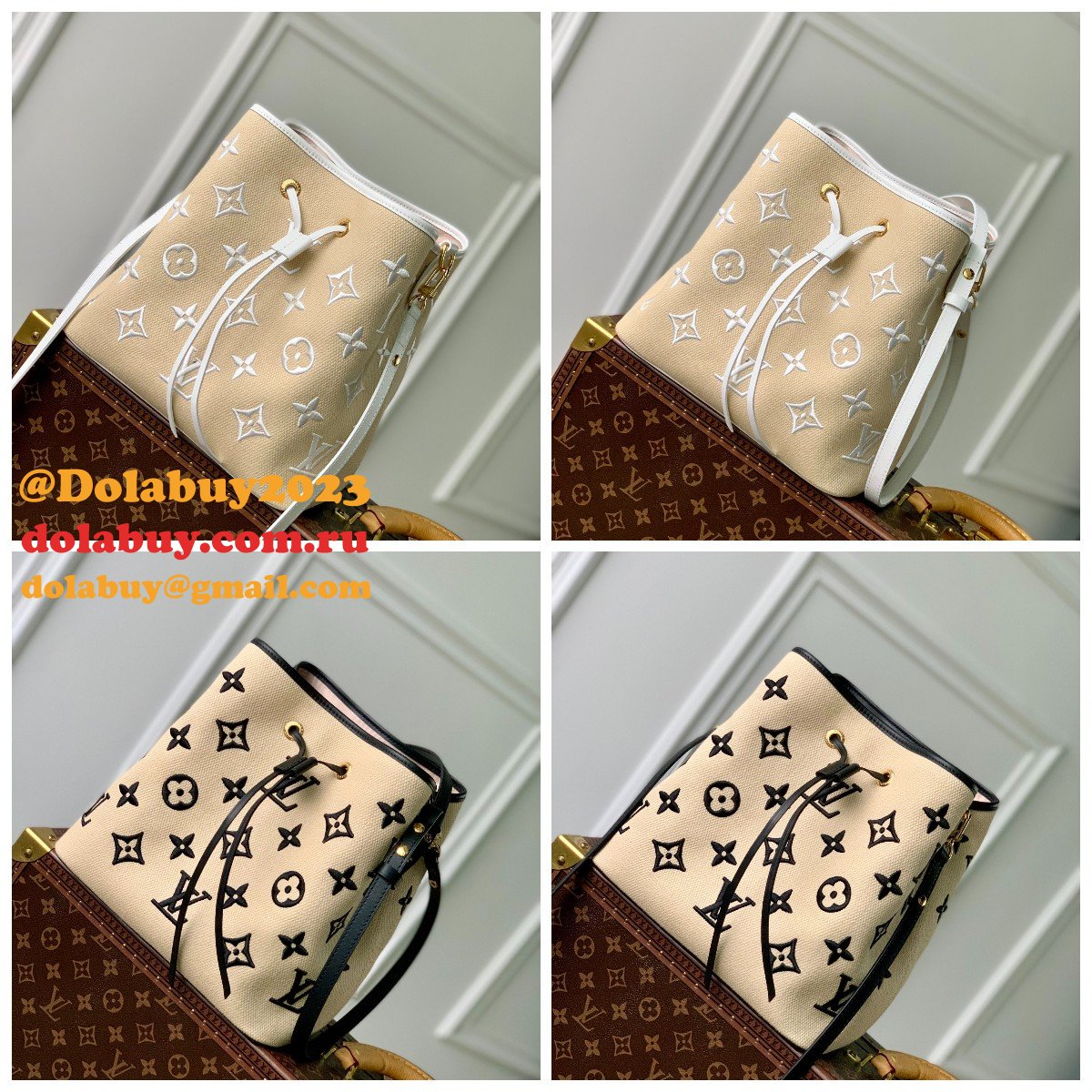 Néonoé Louis Vuitton Replica Autres Toiles M23080 M22852 Bag