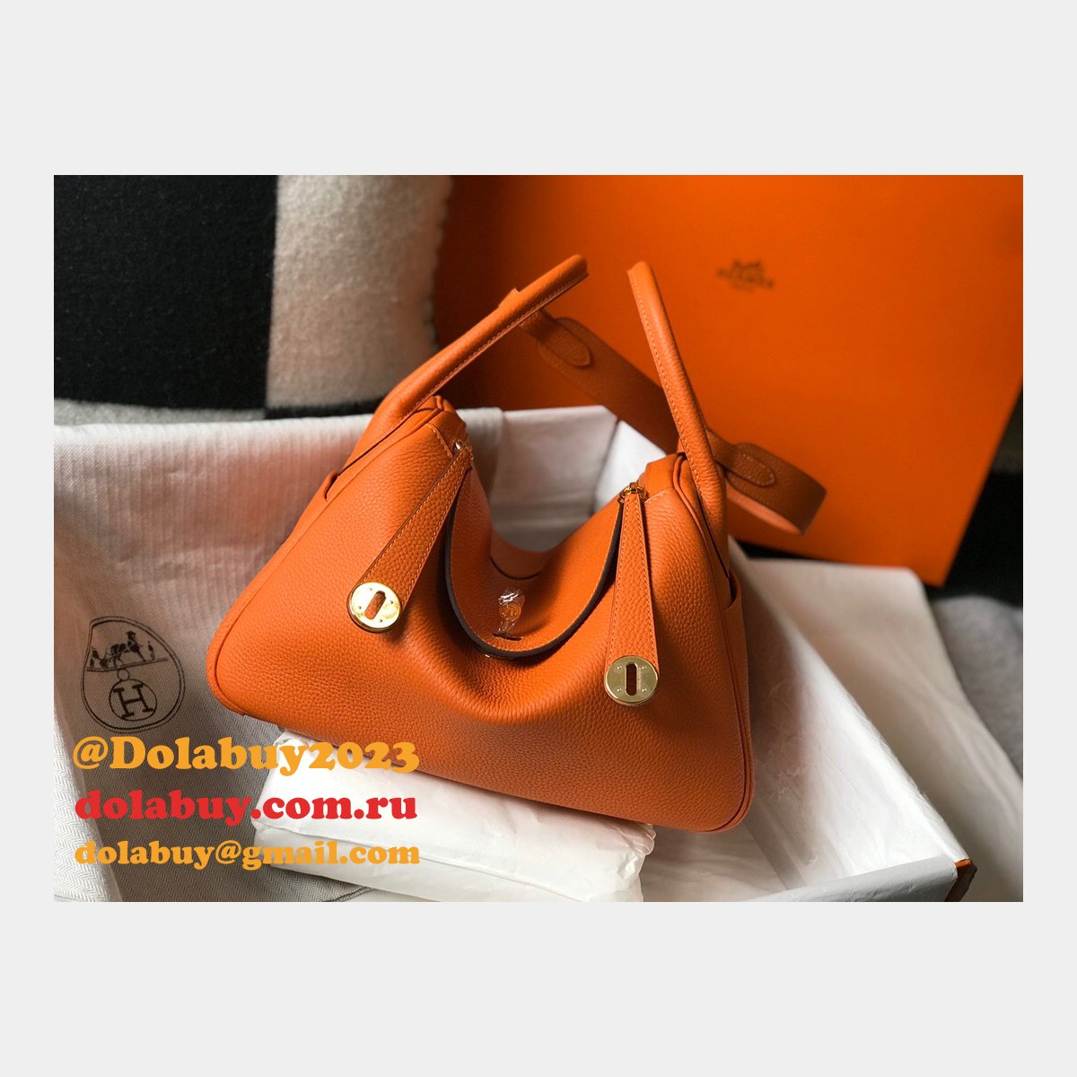 Hermes Replica Yellow Lindy 26cm Bags Sale Outlet Online