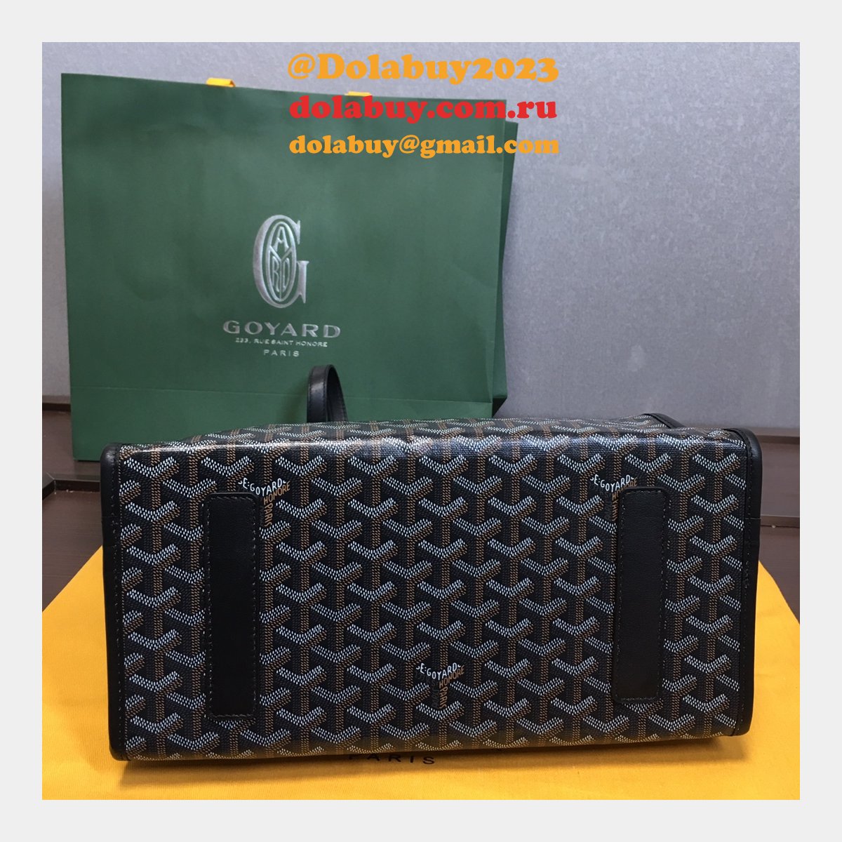 Goyard 1:1 Mirror Latest Saint Lager Designer Replica Bag