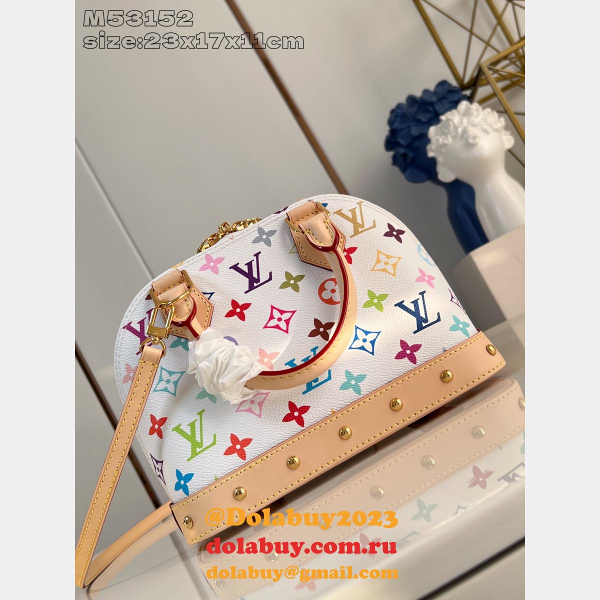 Louis Vuitton LV x TM Alma BB M13078 AAA+ Bag