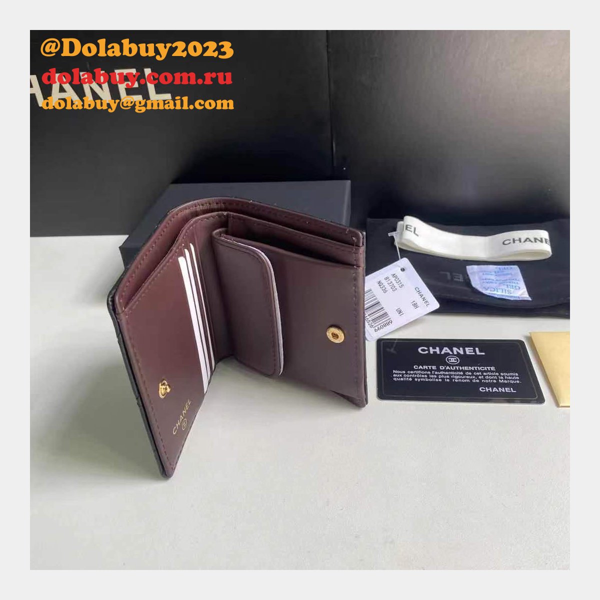 Top Quality CC Short folding wallet 0315