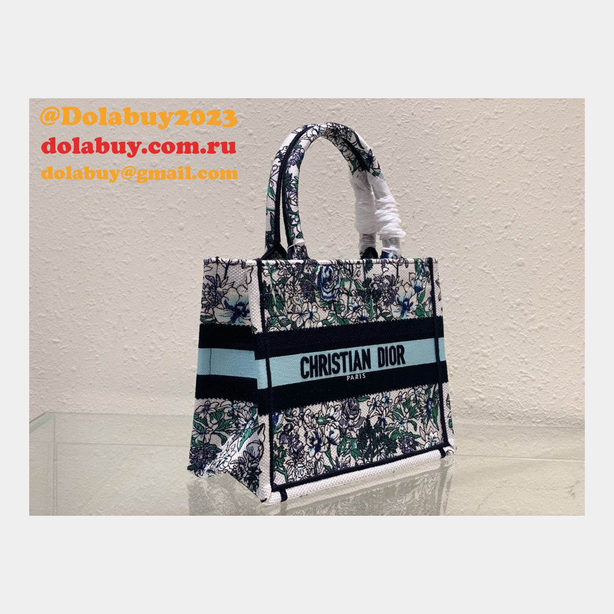 Christian Dior CD Book Tote Replica Designer Handbags
