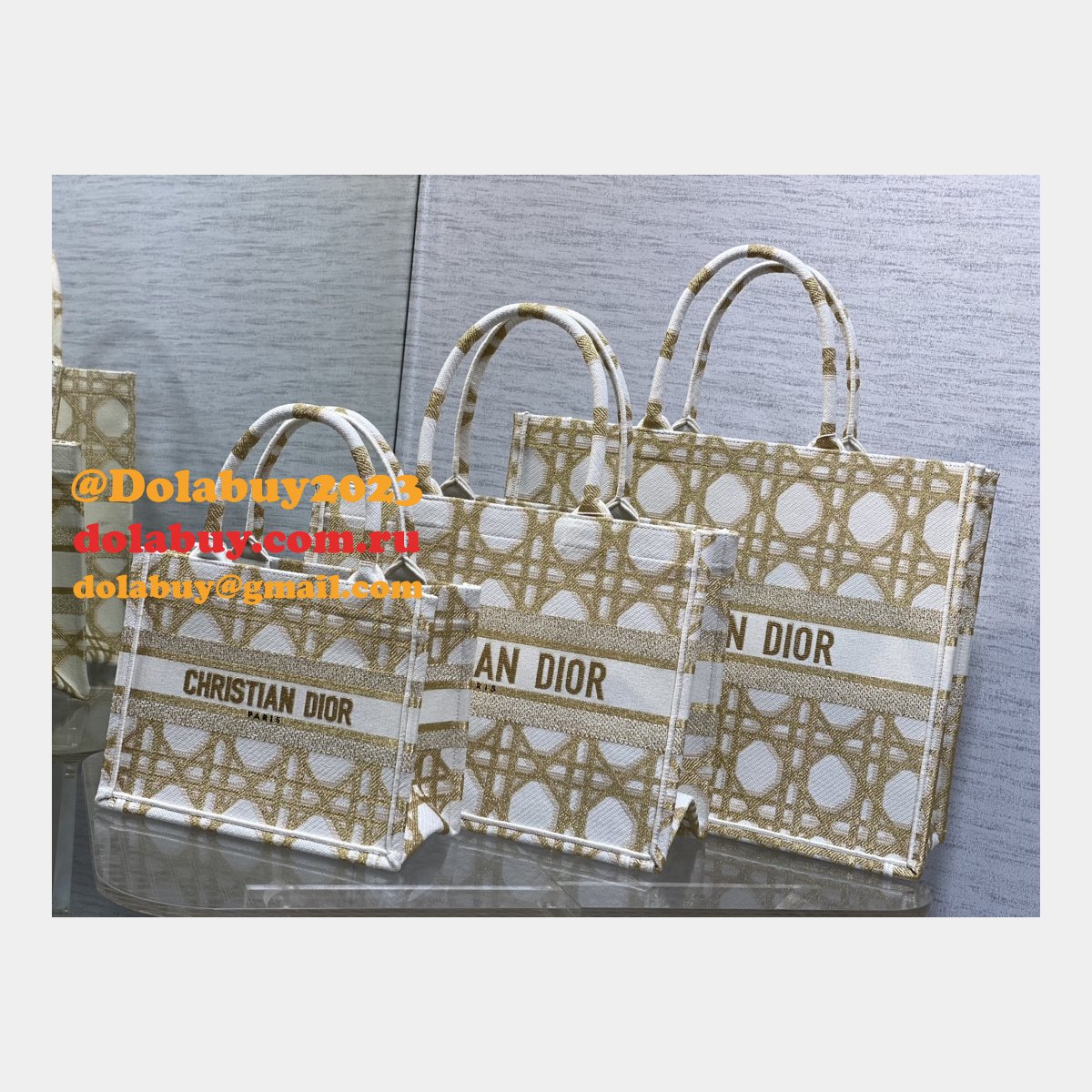 Replica Christian Dior CD Book Tote Inspired Best 1:1 Bag
