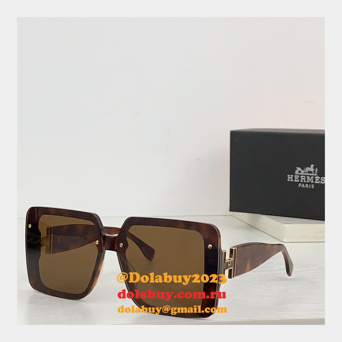 Hermes Sunglass Replica 1:1 Mirror 9176 Online For Sale