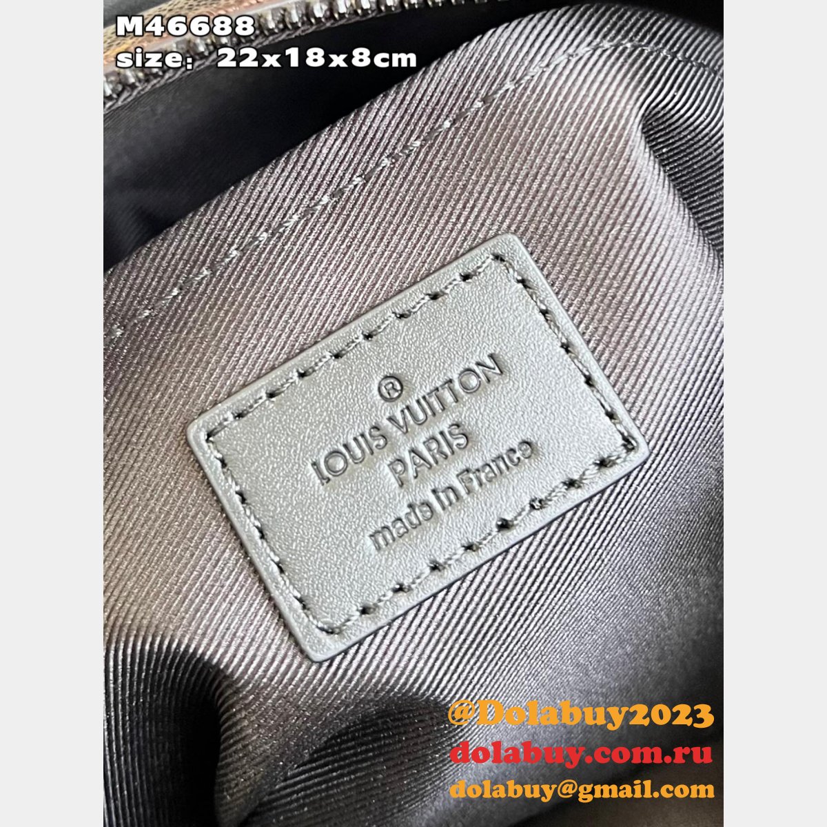 S-Lock Messenger Monogram Macassar M46688 Knockoff Louis Vuitton Bag