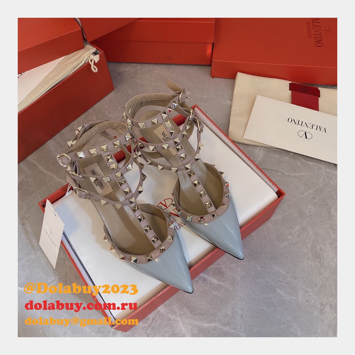 Fashion Valentino high heels Perfect Cheap High End Replica