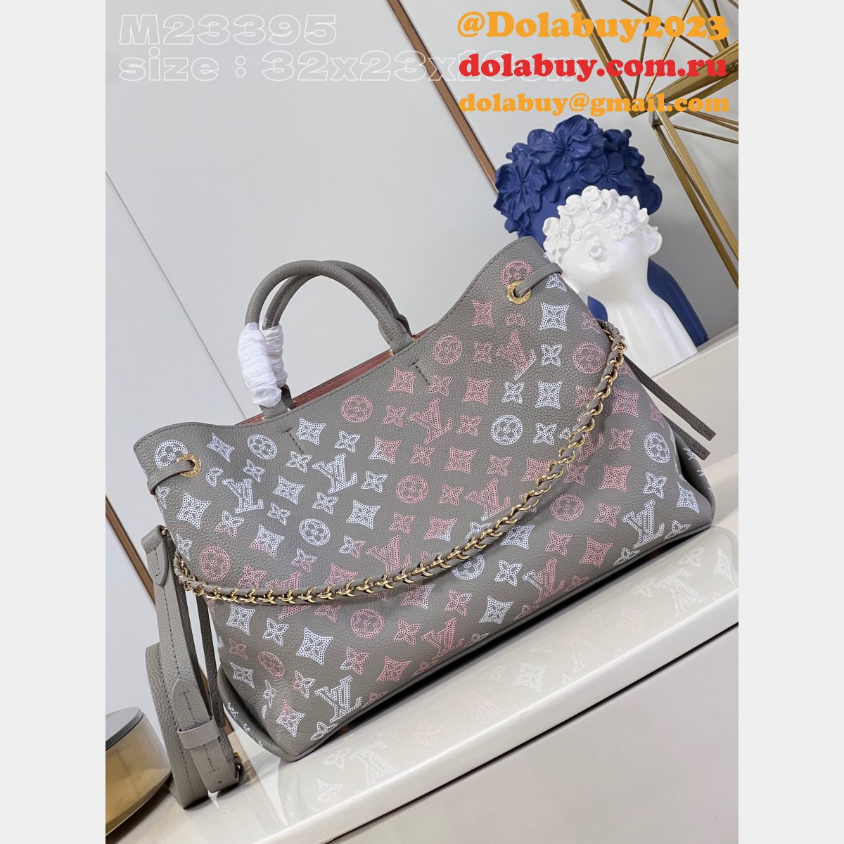 Designer M23395 Bella Tote Mahina 7 Star Louis Vuitton Replica Bags
