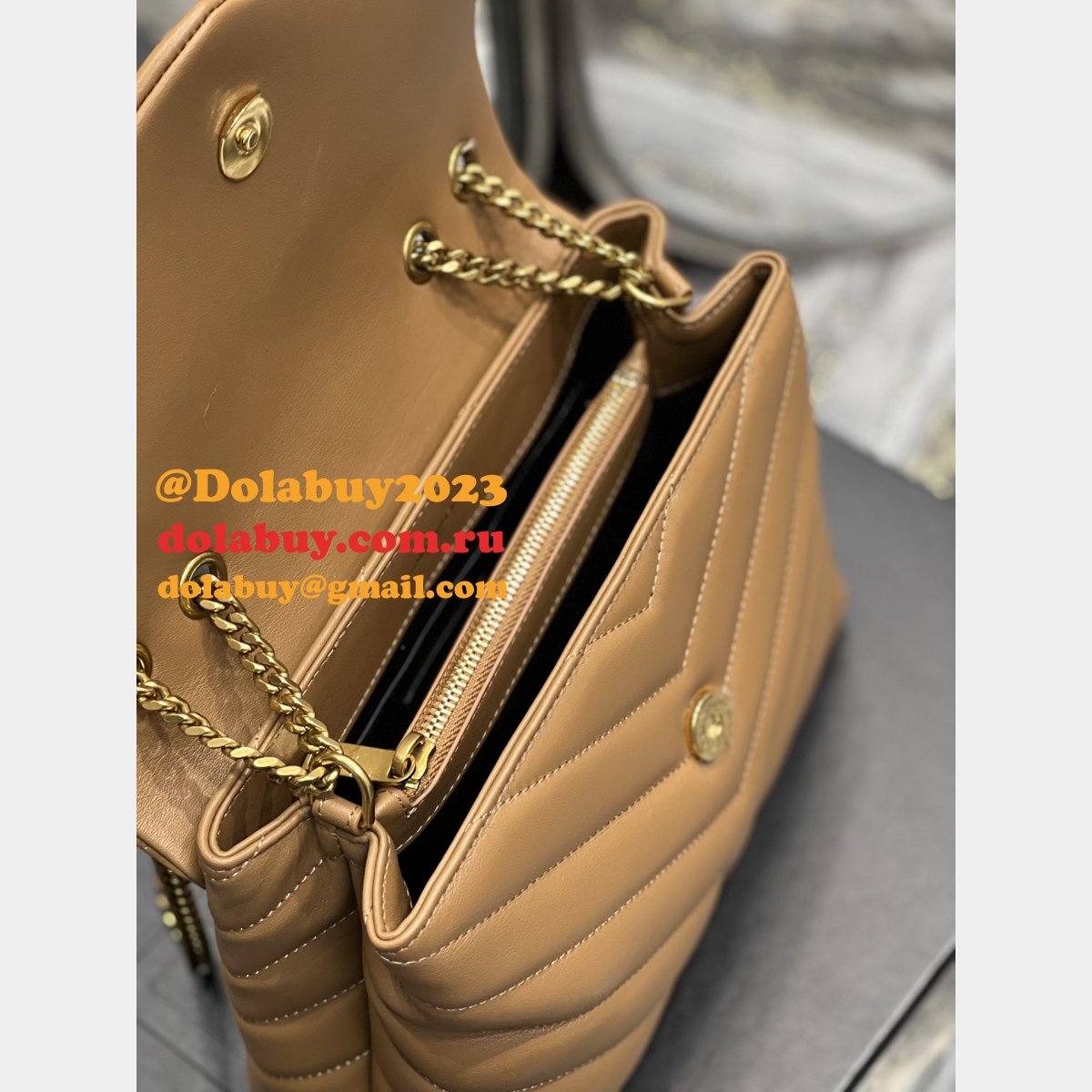 Fashion Perfect YSL LOULOU 494699 SHOULDER BAG 25CM