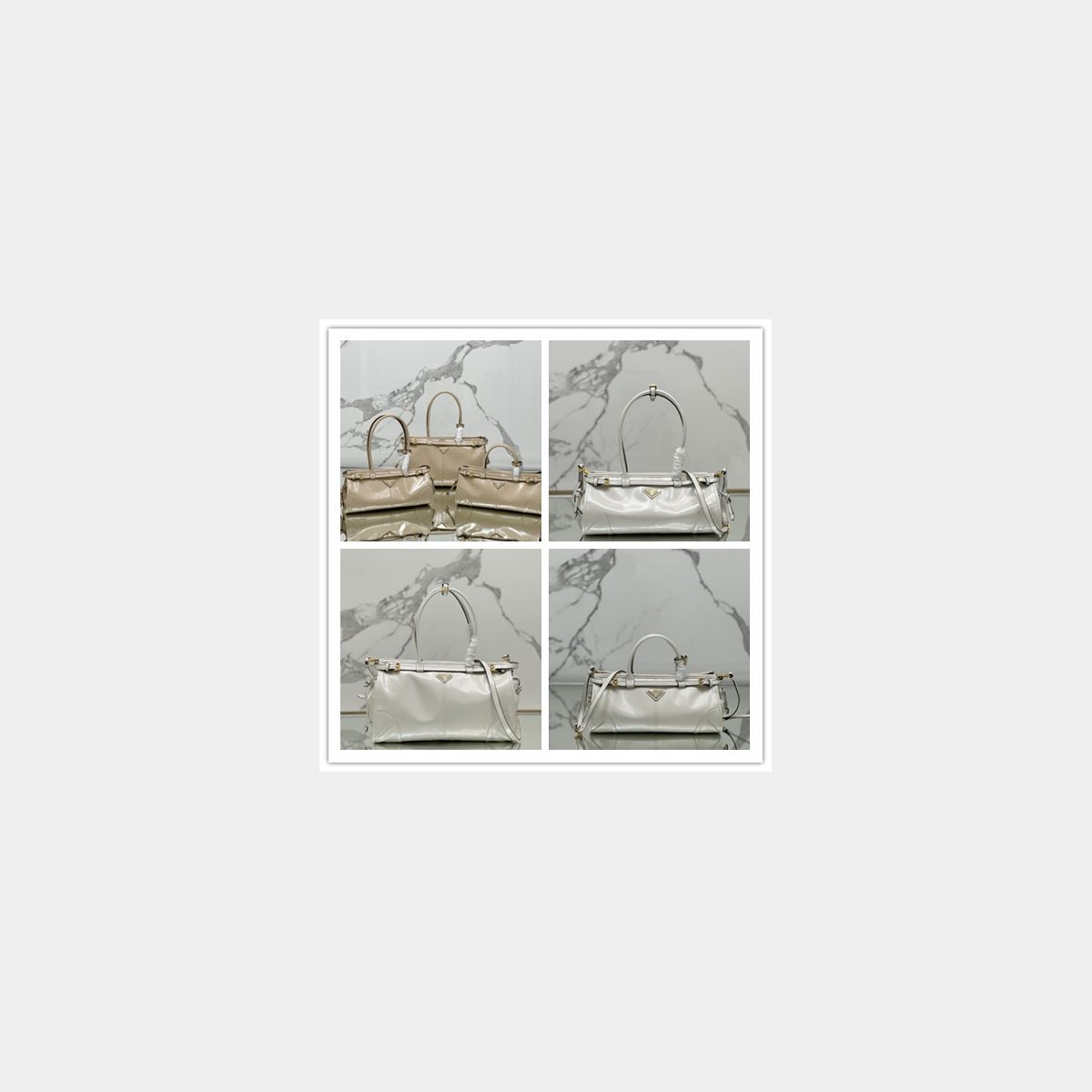 DUPLICATE SOFT LUX PRADA 2024 1BA426/1BA433 HANDBAGS