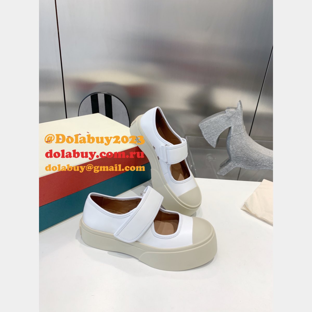 Buy Marni Wholesale 7 Star Fake Loafers 1:1 Mirror Shoes