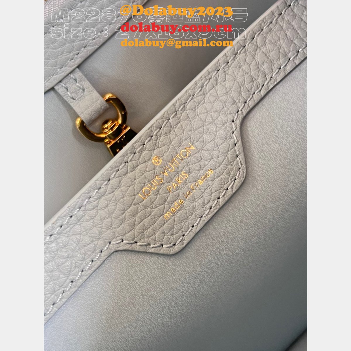 Capucines Replica Louis Vuitton Designer Discreet Best M22876 Bag