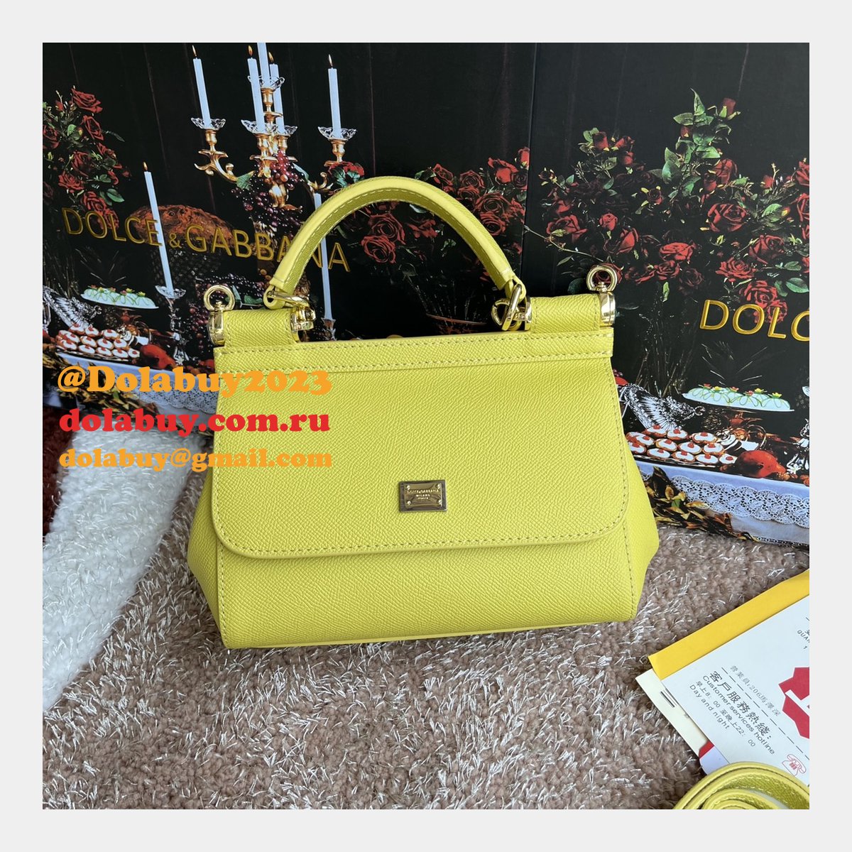 Dolce & Gabbana High Quality Replica 4135 Sicily Bag