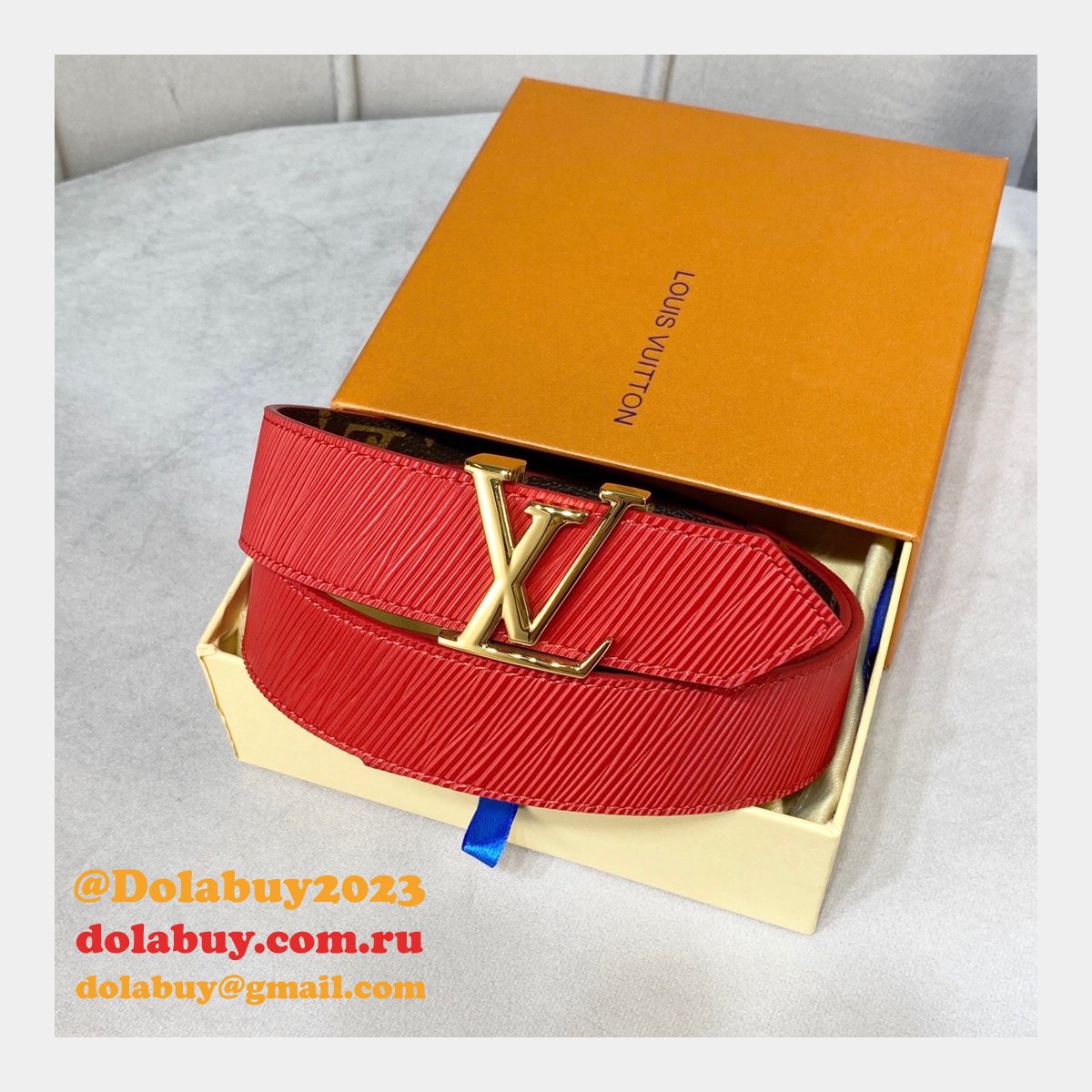 Louis Vuitton Signature Extra Long 35mm Belt Monogram Eclipse Canvas
