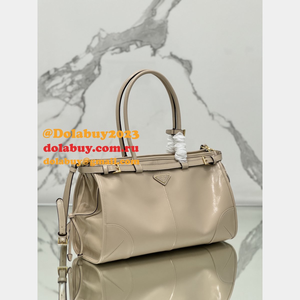 DUPLICATE SOFT LUX PRADA 2024 1BA426/1BA433 HANDBAGS