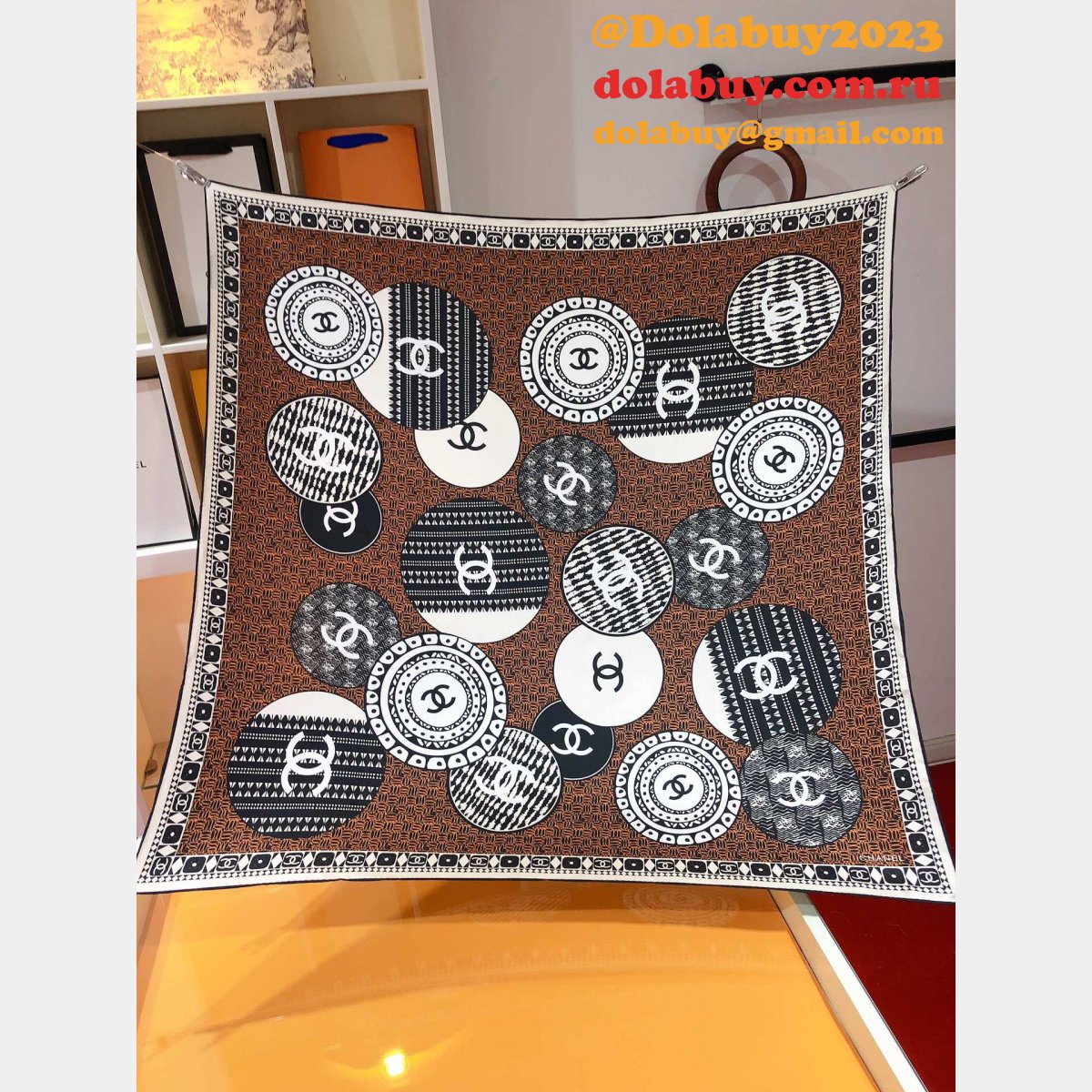 Replica CC Silk Scarves & Wraps for Women for sale
