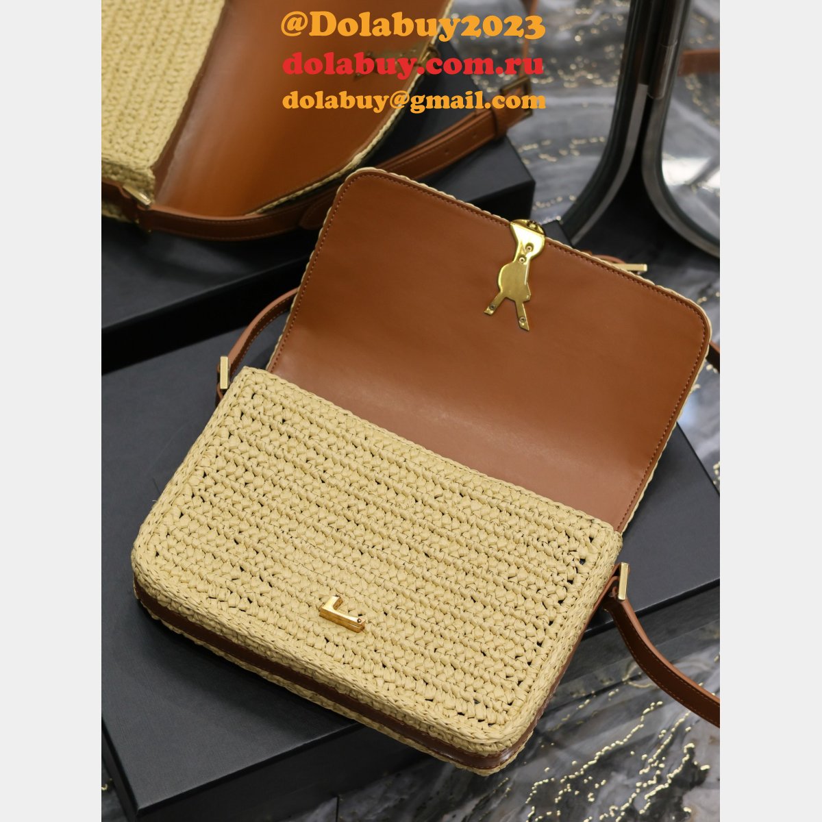 Luxury YSL Fashion SOLFERINO BOX 634305 HANDBAG