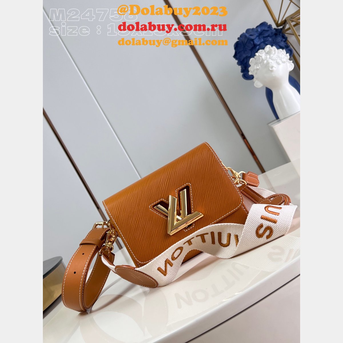 Twist PM Epi 1:1 Mirror Copy M24758 Louis Vuitton Fake Bag