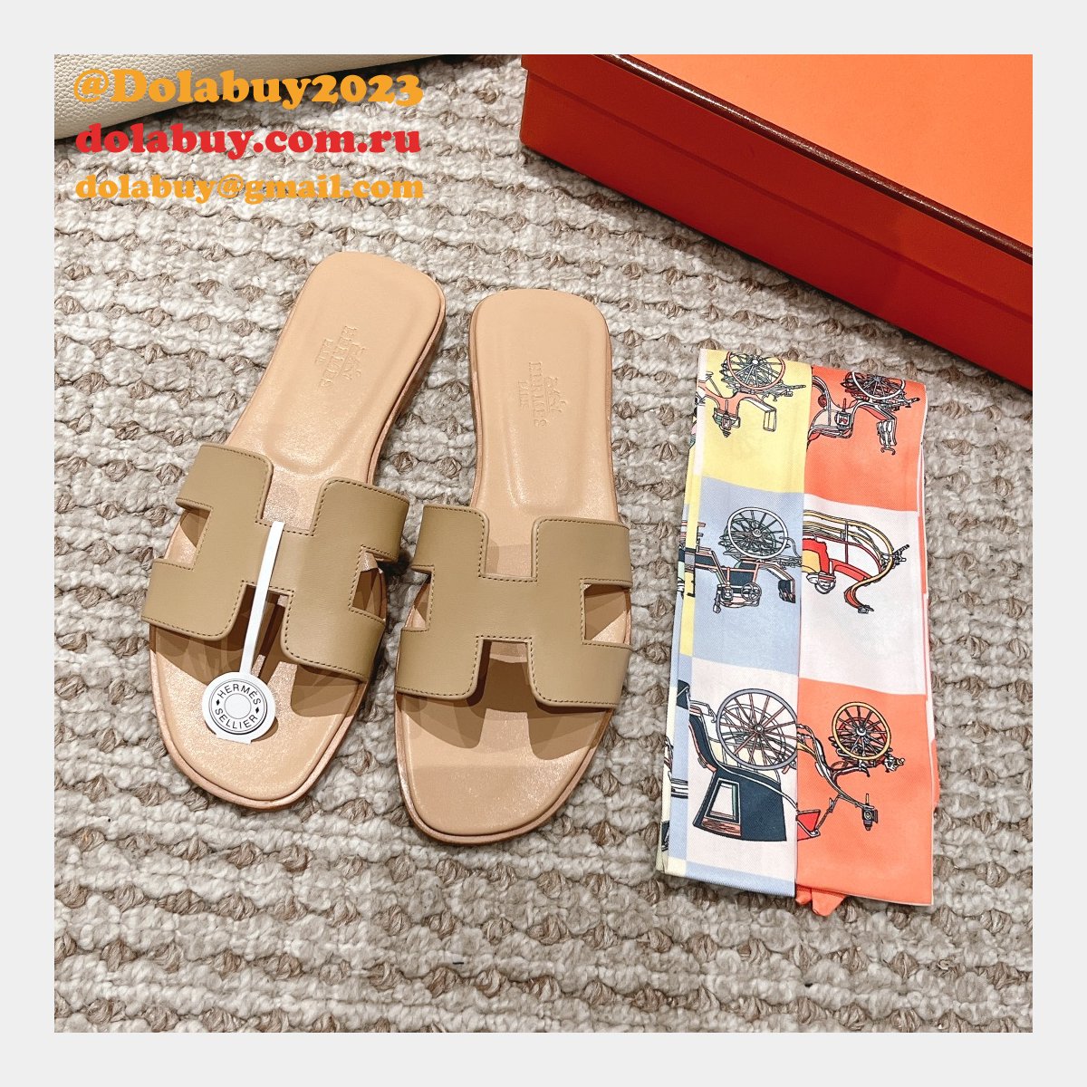Top Quality hermes Oran sandal 2024