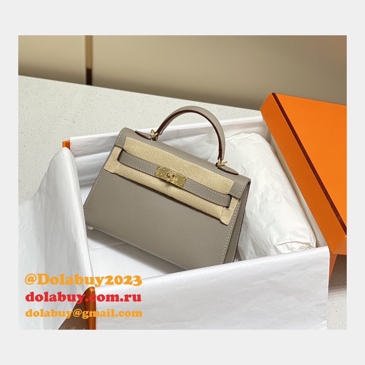 Buy Designer Best Replica Hermes Kelly 19CM Mini Bags Online