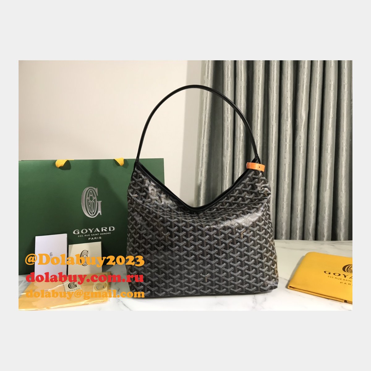Designer Goyard Hobo Bohème Saint Louis Artois Replica Bag